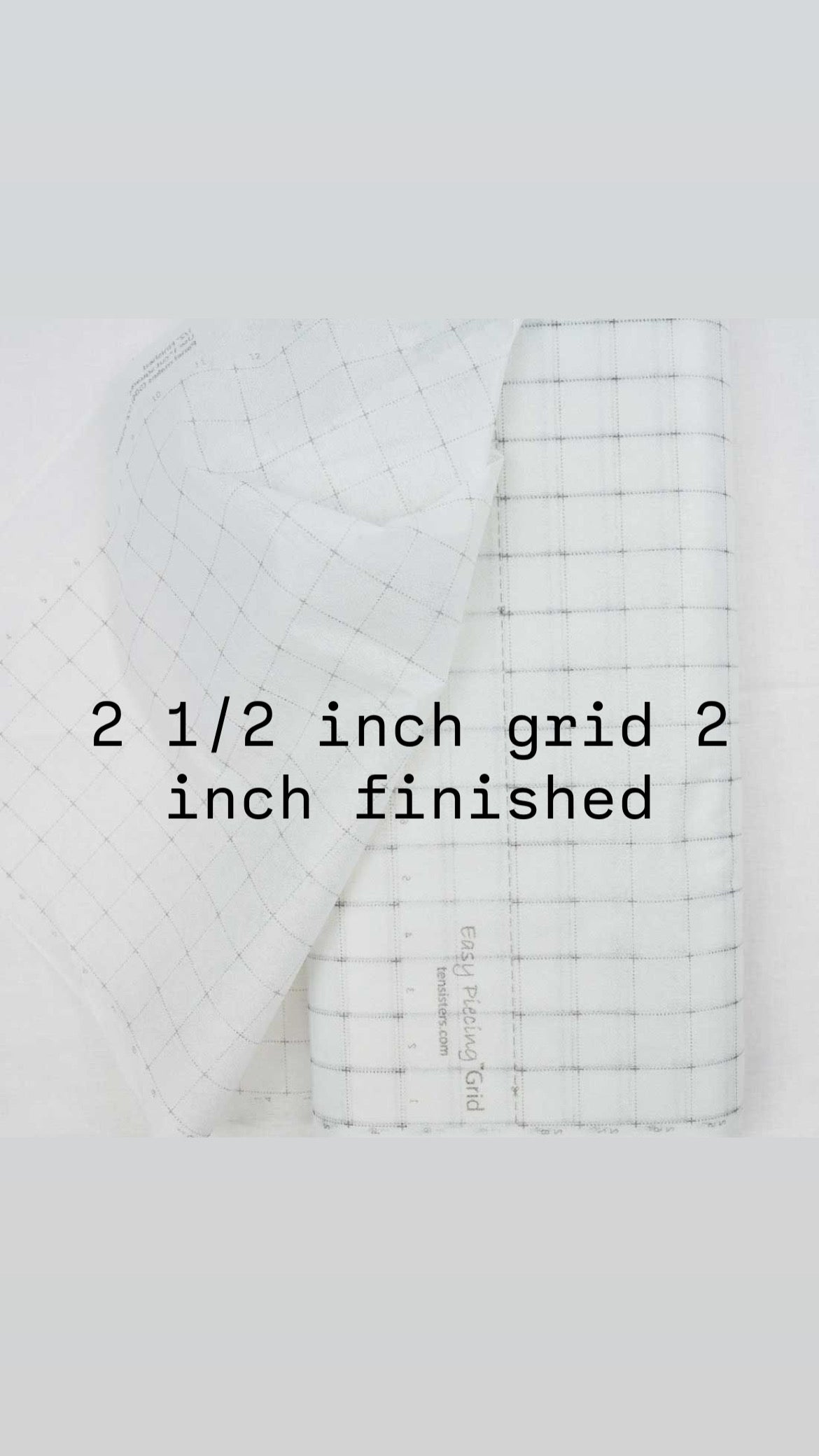 Easy Piecing Fusible Grid