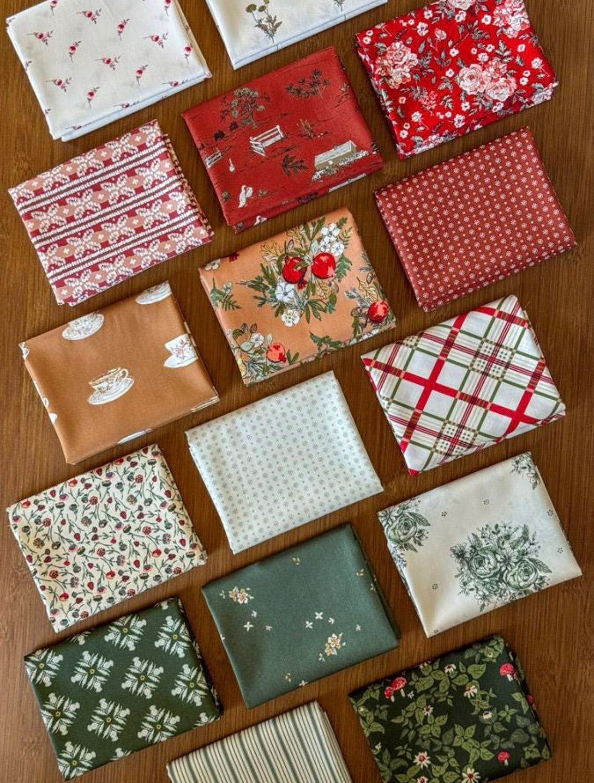 Vintage Spruce Quilted Bow Kit PRE-ORDER